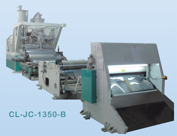 Bicolor Plastic Sheet (Board) Extruding Machine (Pumping Plate Machine)